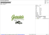 Gracias puff Embroidery File 6 sizes