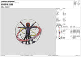 Gunnacircle Embroidery File 6 sizes
