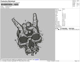 Handskull Embroidery