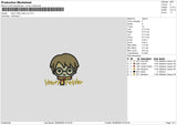 Harry Chibi V2 Embroidery File 6 sizes