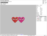 Heart 02 Embroidery