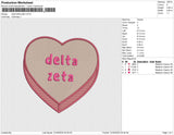 heart delta zeta