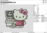 Hk Game 1707 Embroidery File 6 sizes