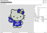 Kitty Bills Embroidery File 6 sizes
