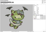 Hk Green Embroidery File 6 sizes