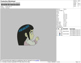 Hinata Chibi Embroidery