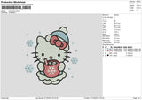 Hk Winter Embroidery File 6 sizes