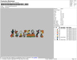 Snoopy Halloween Group Embroidery