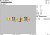 Jolly Embroidery File 6 sizes