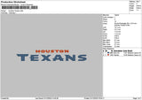 Texanstext 3112 Embroidery File 6 sizes