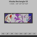 Hisoka Rectangle 03 Embroidery