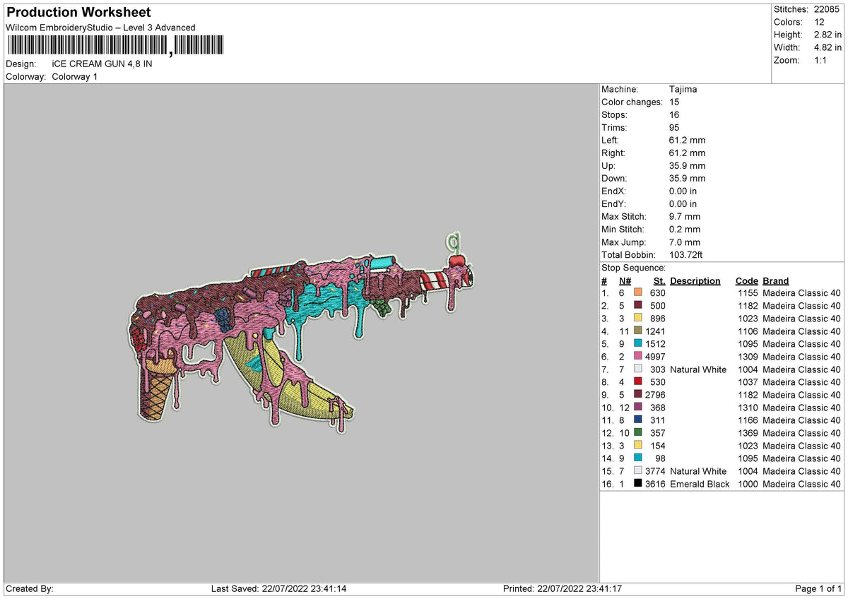 Ice Cream Gun