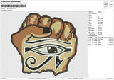 illuminate Embroidery File 6 size