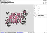In my bichota er Embroidery File 6 size