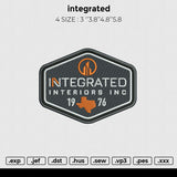 integrated Embroidery