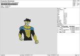 Hero 1210 Embroidery File 6 sizes