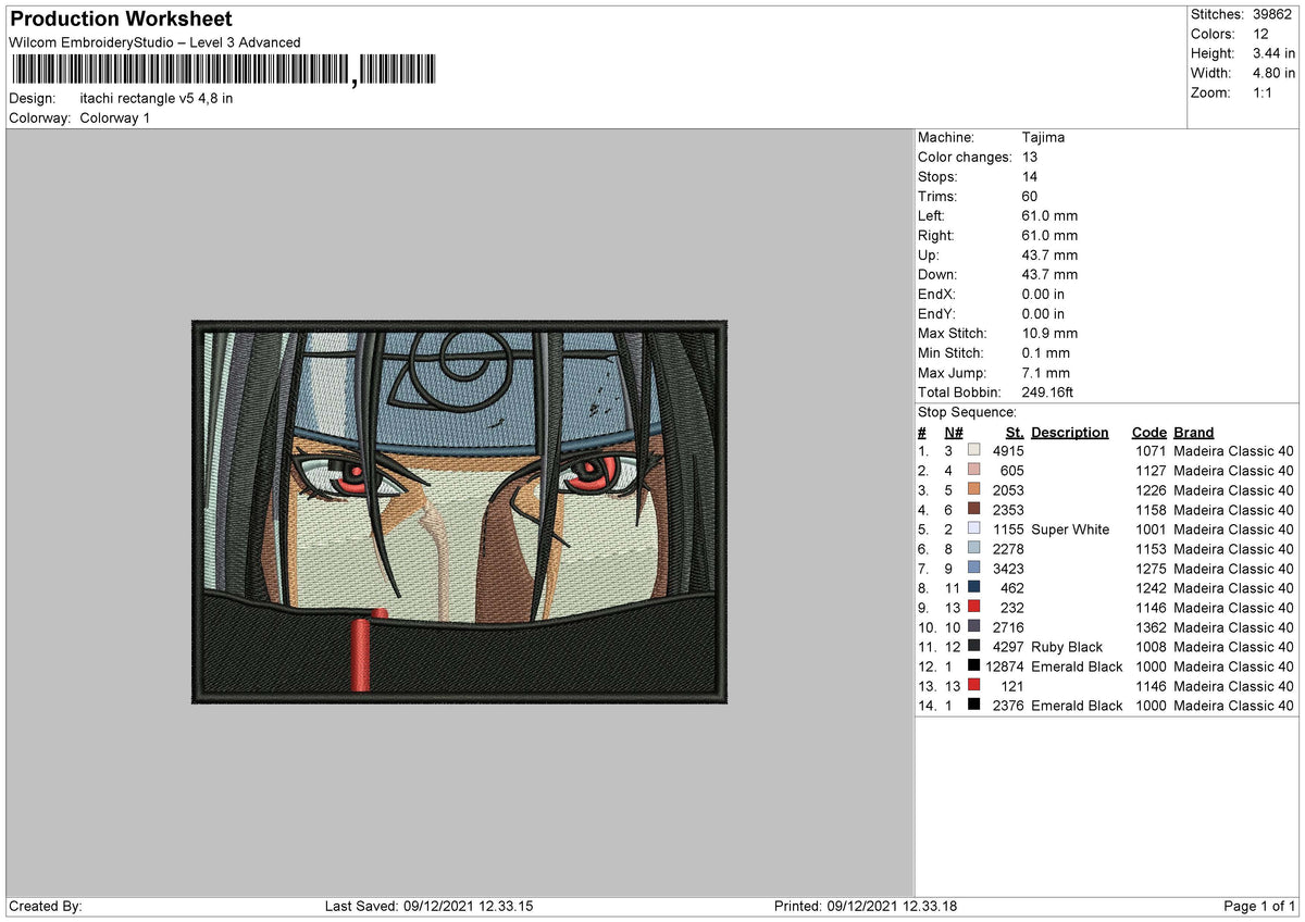 Itachi Rectangle V5