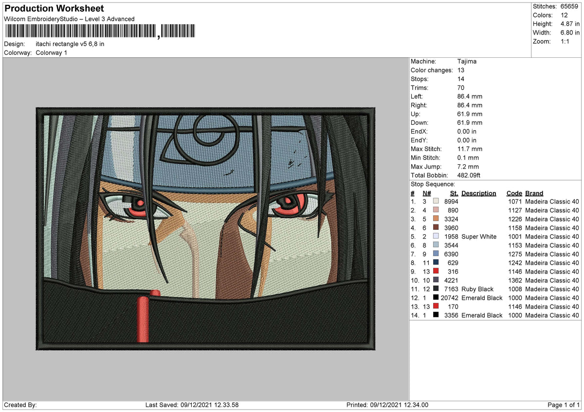 Itachi Rectangle V5