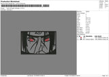 Itachi Saringan Rectangle V3 Embroidery File 6 sizes