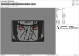 Itachi Saringan Rectangle V3 Embroidery File 6 sizes