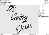 its going Embroidery File 6 size