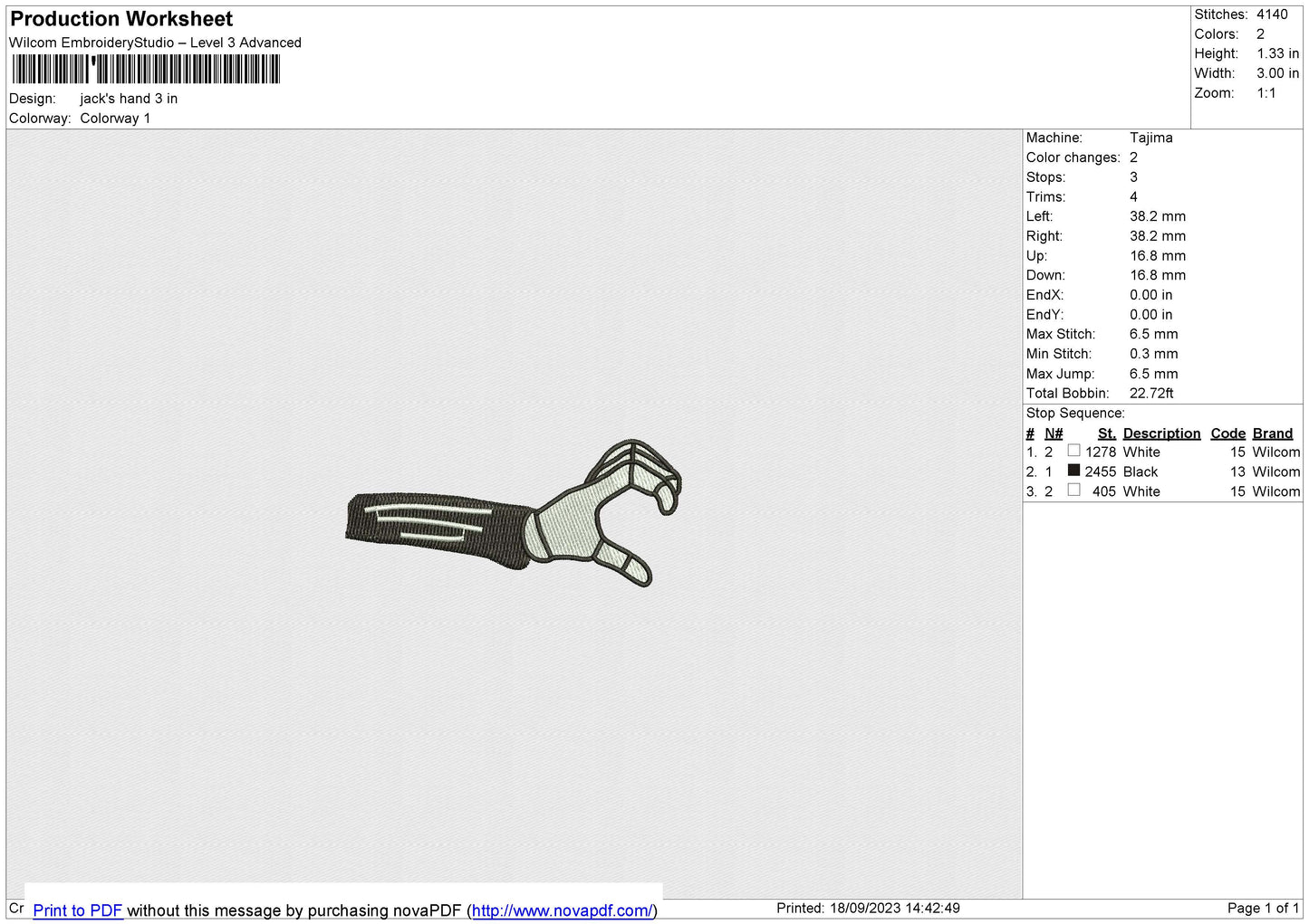 Jack's Embroidery File 6 size