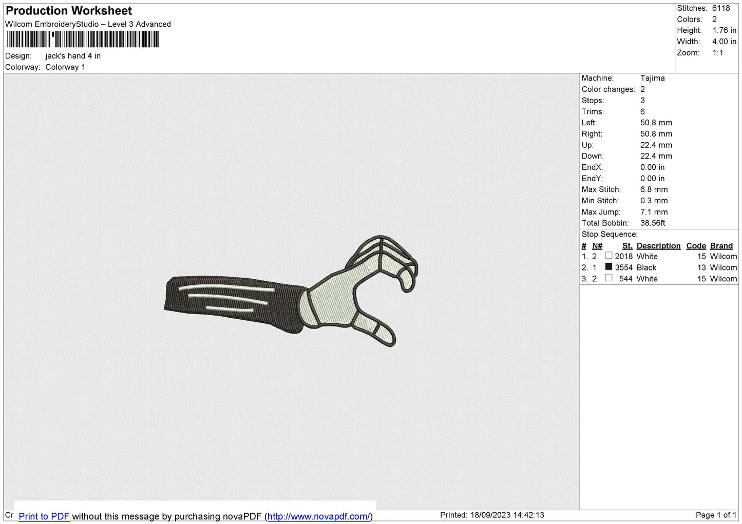 Jack's Embroidery File 6 size