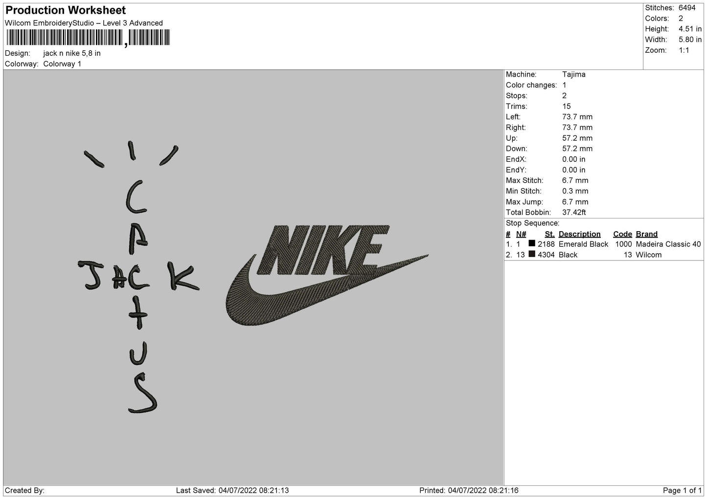 Jack N Nike