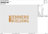 Jenners Embroidery File 6 size