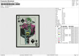 Joker Batman Embroidery