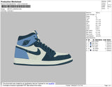 Air Jordan 1 Shoes embroidery