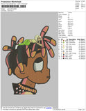juice wrld Embroidery