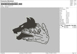 Jujutsu Handsign Embroidery