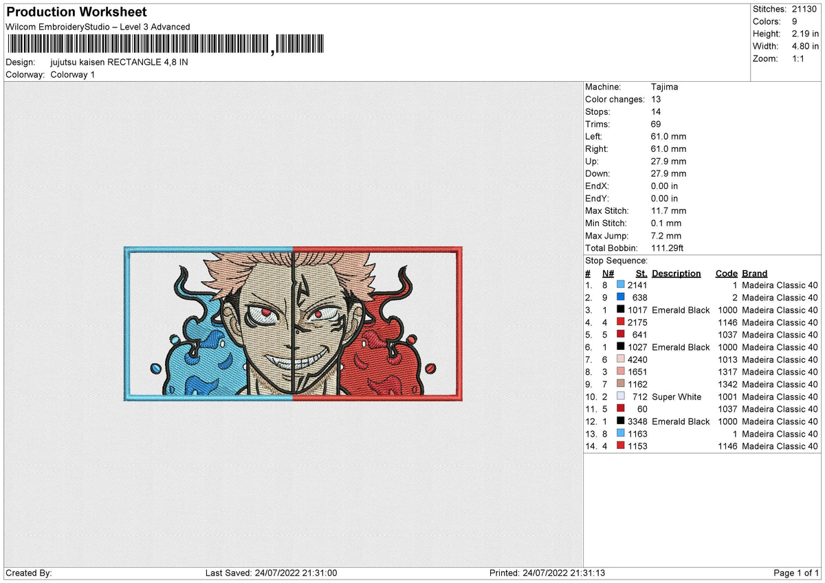 jujutsu kaisen rectangle