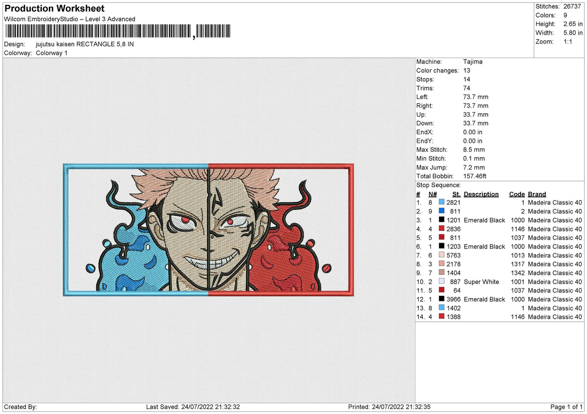 jujutsu kaisen rectangle