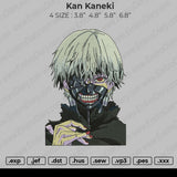 Kan Kaneki Embroidery