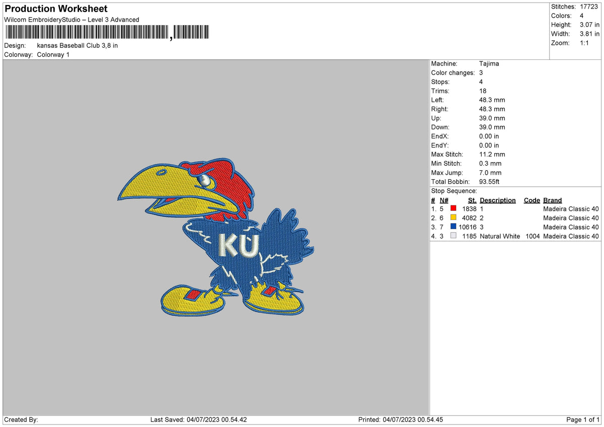 Baseball Club Embroidery File 6 sizes