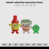 kawaii valentina maruchan limon