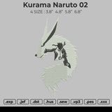Kurama Naruto 02 Bw