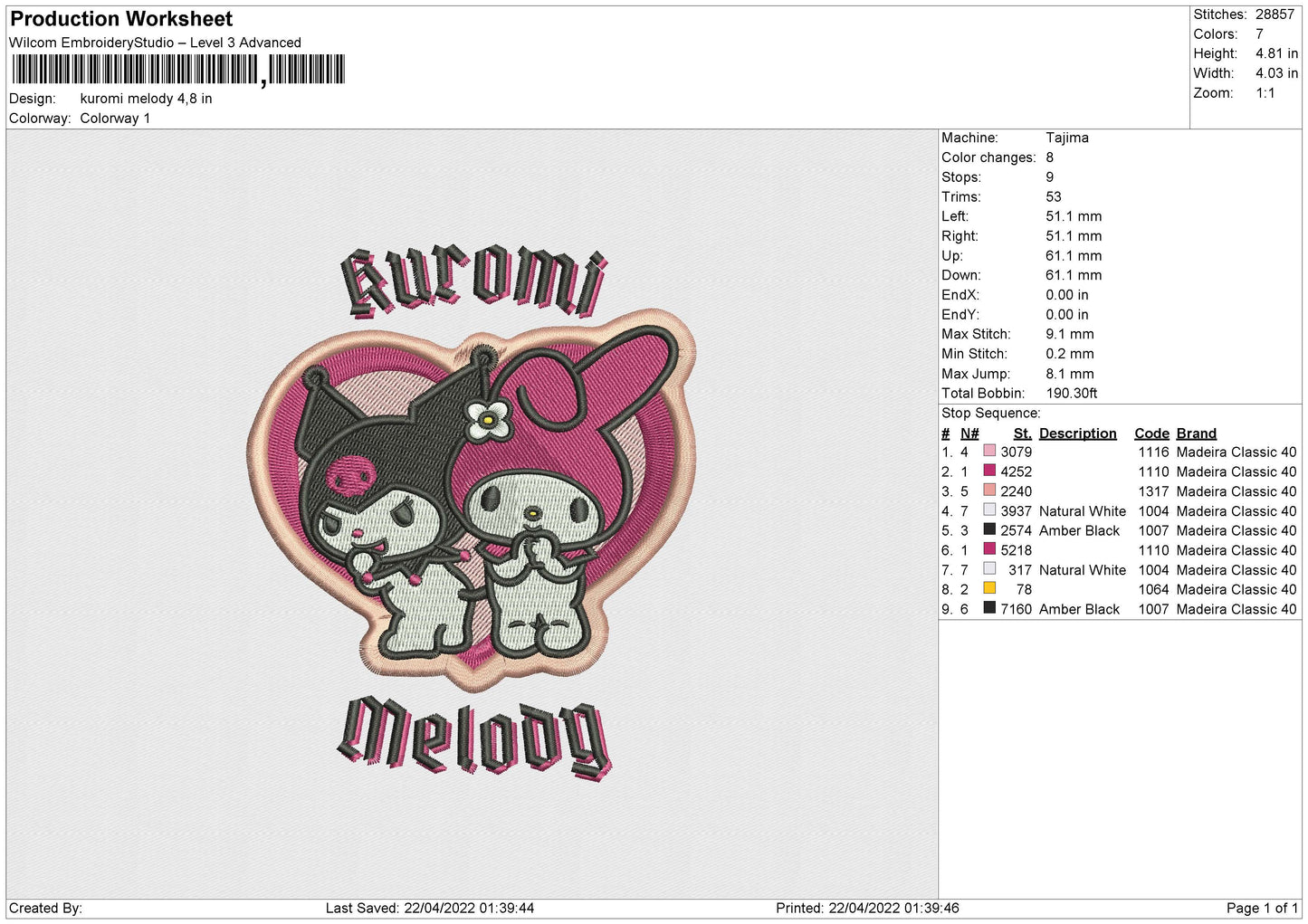 Kuromi Melody