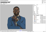 Kevin Hart Embroidery