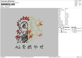 Kyojuro  Embroidery