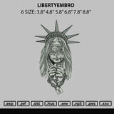 Libertyembro Embroidery File 6 sizes