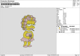 Lisa2107 Embroidery File 6 sizes