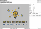 Little Text 2906 Embroidery Machine Design File 6 sizes