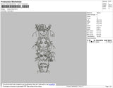 Lines Anime NARUTO FRIENDS Embroidery