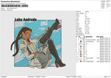 Loba andrade Embroidery File 6 size