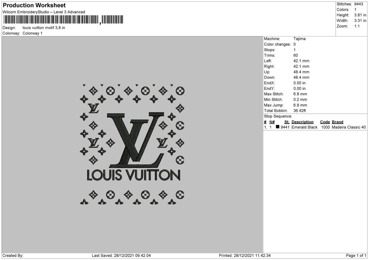 Louis Vuitton Pattern