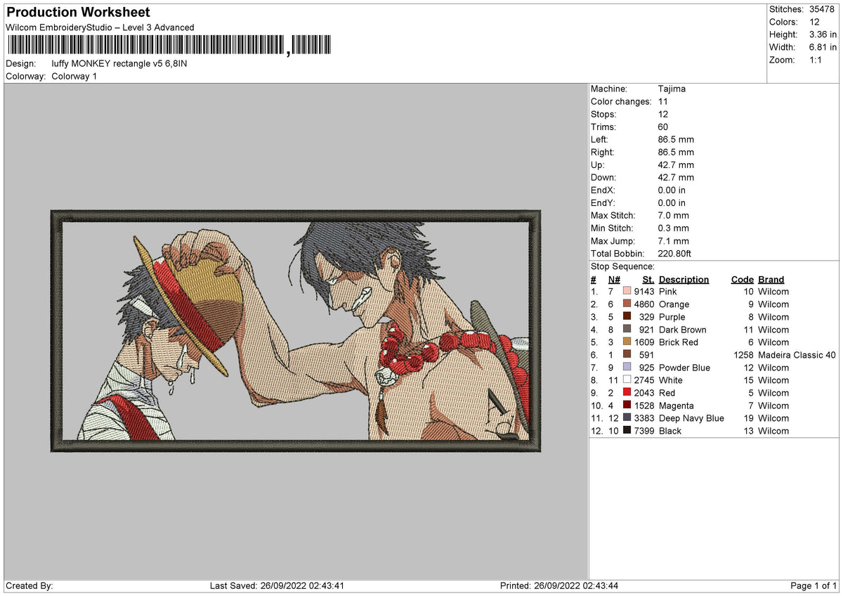 luffy monkey rectangle v5