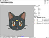 Luna Artemis Embroidery